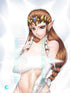 Princess Zelda Body pillow case THE LEGEND OF ZELDA Mitgard-Knight